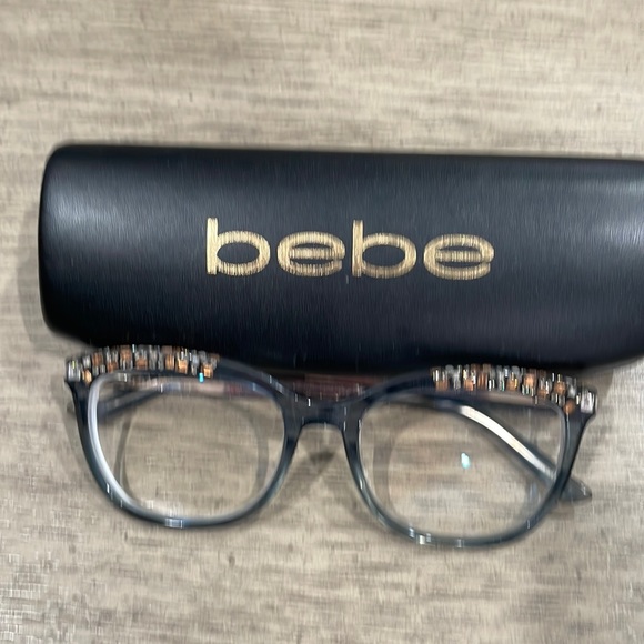bebe Other - Bebe crystal rimmed prescription glasses